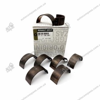 Вкладыши шатунные Renault 7711130061