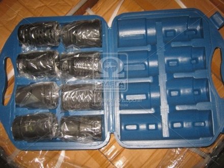 Набор головок для гайковерта 24, 27, 30, 32, 33, 36, 38, 41 мм <> ARMER ARM-G008 (фото 1)