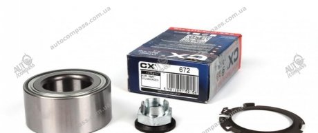 Підшипник маточини (комплект) COMPLEX AUTOMOTIVE BEARINGS Sp.z.o.o. CX 672 (фото 1)