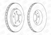 Гальмівний диск AUDI S3 Quattro 1.8T 20V 08/98->, AUDI TT Quattro 1.8T 20V (vented option) 98-> SEAT Leon 1.8T 20V (vented option) 08/99-> SKODA Octavia 1.8T RS 05/01-> VW Beetle 2.3V5 10/00->, VW Bora 2.3V5 (vented option) 08/98- Champion 562133CH (фото 1)