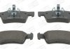Гальмівні колодки до дисків VW T5 1.9 TDI, 2.0, 2.5 TDI, 3.2 V6 03- 3 pads without WI +1 pad with WI 310mm (141,3-140,7x50,9-53,9 th=19,1) WVA: 24367 24368 Champion 573303CH (фото 2)