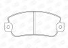 Гальмівні колодки до дисків AUTOBIANCHI Y10 FIAT 900, Panda, Uno INNOCENTI Mille LANCIA Y10 Champion 571464CH (фото 1)