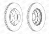 Гальмівний диск Mazda 3 2.0 16v 16" wheel Mazda 5 1.8, 2.0 16" wheel Champion 562635CH (фото 1)