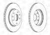 Гальмівний диск LAND ROVER Freelander 1.8i 16V, 2.5V6, 2.0Td4 11/00-> Champion 562225CH (фото 1)