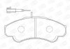 Гальмівні колодки до дисків CITROEN Jumper FIAT Ducato PEUGEOT Boxer Champion 573114CH (фото 1)