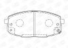 Колодки тормозные дисковые передние HYUNDAI i30 (FD) 07-12, i30 Estate (FD) 07-12 Champion 573730CH (фото 1)