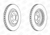 Гальмівний диск MERCEDES ML 430 (W163) 98-> Champion 562402CH-1 (фото 1)