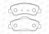 Колодки тормозные дисковые передние Citroen C4 (14-), C-ELYSEE (12-)/Peugeot 301 (12-) Champion 573461CH (фото 1)
