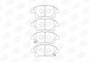 Гальмівні колодки до дисків Toyota iQ 08-> Champion 572618CH (фото 1)