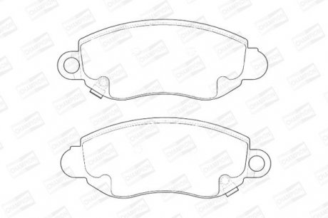 Гальмівні колодки до дисків FORD Transit Champion 573015CH