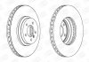 Диск тормозной передний BMW 3 (E90) 04-12, 3 Convertible (E93) 06-13 Champion 562519CH-1 (фото 1)