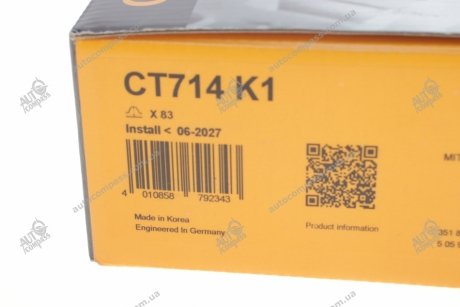 Комплект CONTI SYNCHROBELT KIT Contitech CT714K1