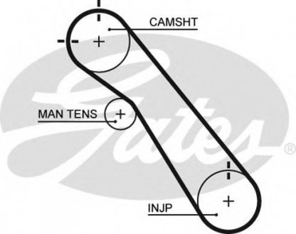 Ремінь ГРМ Gates 5548XS (фото 1)