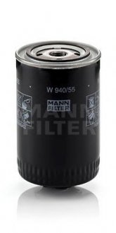 Фільтр масляний Kompressoren W940 / 55 (вр-во) MANN W940/55 (фото 1)