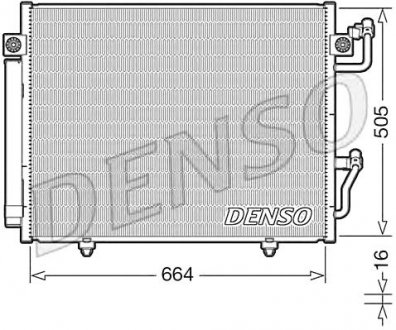 Радиатор кондиціонера Denso DCN45005 (фото 1)