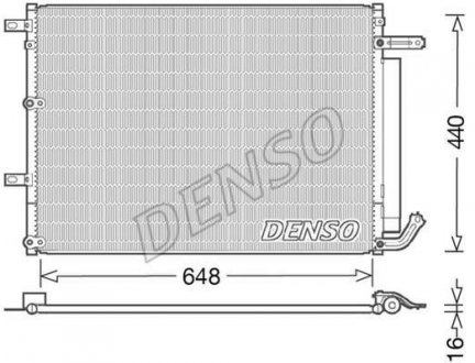Радіатор кондиціонера Chrysler Denso DCN06018 (фото 1)