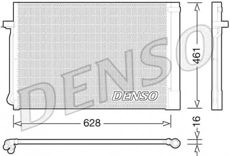 Радиатор кондиціонера bmw Denso DCN05013 (фото 1)