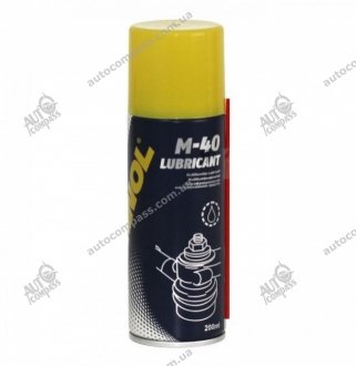 Многофункциональная смазка m-40 lubricant (аэрозоль)(аналог wd-40), 200мл. MANNOL 9898 (фото 1)