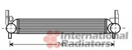 Інтеркулер AUDI; SEAT; SKODA; Volkswagen (вир-во) Van Wezel 49004039 (фото 1)