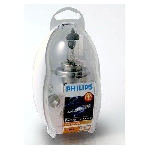 Лампа фарна (набір) H4 12V 60/55W P43t (вир-во) PHILIPS 55473EKKM (фото 1)