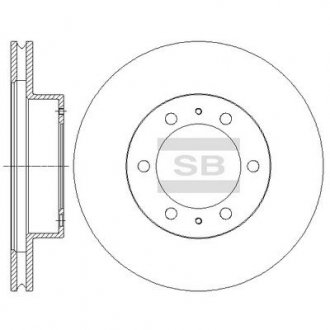 Тормозной диск передний Sangsin SD4030 (фото 1)