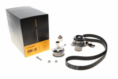 Комплект грм Audu a4, a6, q5, Seat Leon, Skoda Octavia, Superb, VW Caddy, Golf, Jetta, Passat Contitech CT1168WP1