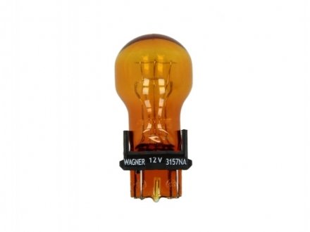 Лампа фонарей габаритных, задних, желтая WAGNER 3157NA (фото 1)