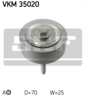 Натяжний ролик, поліклінового ременя (Вир-во) SKF VKM 35020 (фото 1)