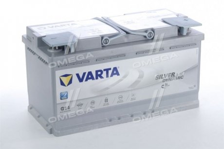 Аккумулятор 95Ah-12v Silver Dynamic AGM (G14) (353х175х190),R,EN850 (1-й сорт) VARTA 595 901 085 (фото 1)