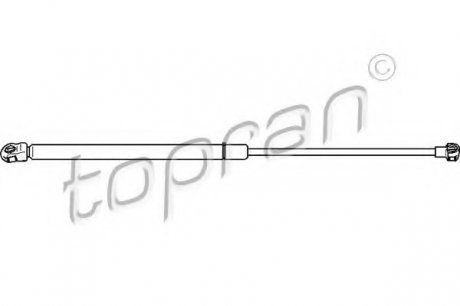 Амортизатор кришки багажника VW Bora, Golf, Passat TOPRAN 109902 (фото 1)
