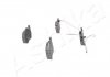 Колодки гальмівні дискові передні Citroen BERLINGO (вир-во) ASHIKA 50-00-0051 (фото 3)