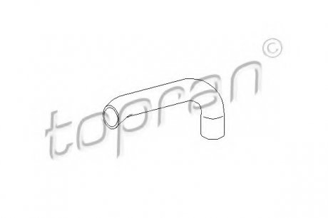 Шланг радиатора TOPRAN 102566 (фото 1)