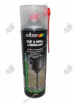 Смазка для предотвращения перегрева металла, Cut & drill lubricant, 500 мл., MOTIP 090407BS (фото 1)