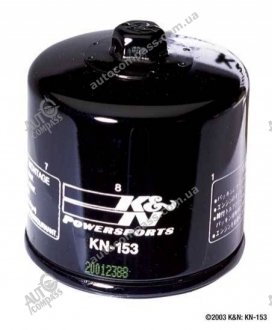 Масляный фильтр для мотоциклов K&N Filters KN-153 (фото 1)