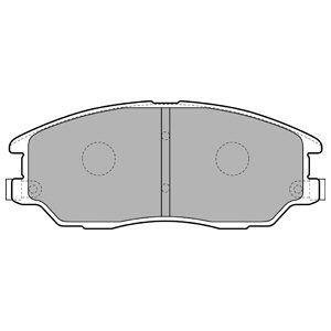 Гальмівні колодки, дискові Delphi LP1857 (фото 1)