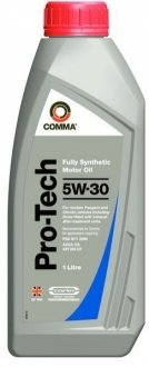 Олива для двигуна COMMA PRO-TECH 5W30 1L (фото 1)