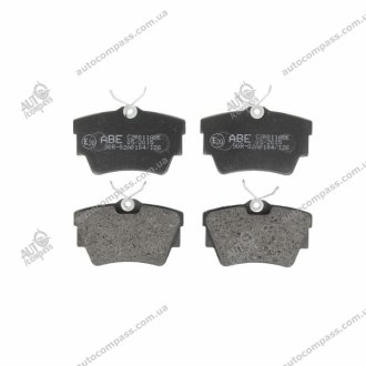 Гальмівні колодки, дискові ABE C2R011ABE