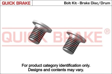 Рем. частина гальм QUICKBRAKE 11661K (фото 1)