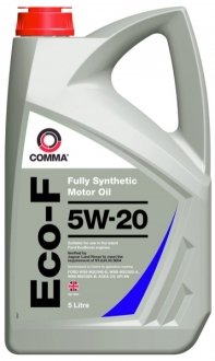 Олива для двигуна COMMA ECO-F 5W20 5L (фото 1)