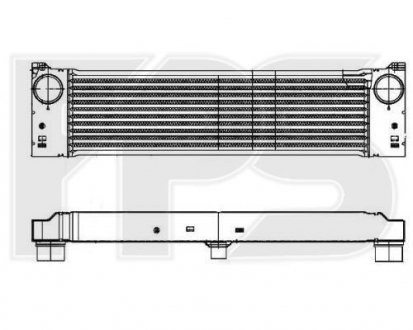 Радиатор охолодження NRF 46 T50-X (фото 1)