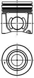 Поршень Kolbenschmidt 41 077 600 (фото 1)