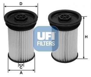 Топливный фильтр UFI 26.071.00 (фото 1)