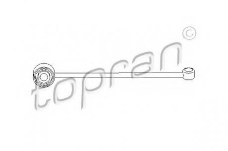 Шток вилки переключения передач TOPRAN 721261 (фото 1)