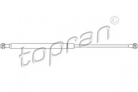 Пружина газова (амортизатор кришки багажника) TOPRAN 103441 (фото 1)