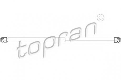 Пружина газова (амортизатор кришки багажника) TOPRAN 205422 (фото 1)