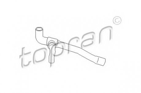 Шланг радіатора (система охолодження) TOPRAN 109009 (фото 1)