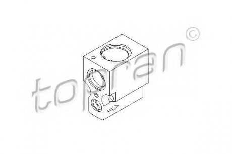 Клапан розширювальний (кондиционер) TOPRAN 108924 (фото 1)