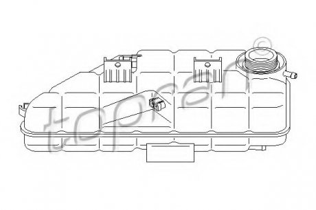 Бачок компенсаційний TOPRAN 401529 (фото 1)
