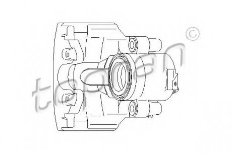 Суппорт гальмівний TOPRAN 110288 (фото 1)