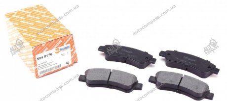 Колодки тормозные AUTOTECHTEILE 504 0176